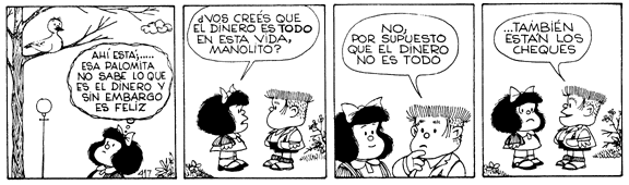 Mafalda - El dinero