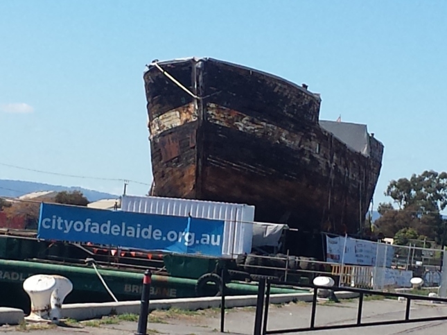 Clipper Ship en Port Adelaide.